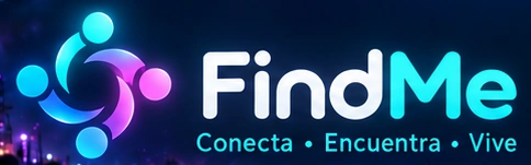 FindMe · Conecta · Encuentra · Vive